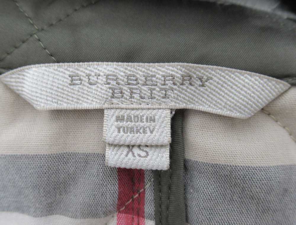 Burberry Burberry Brit Quilted Jacket Dark Olive … - image 9