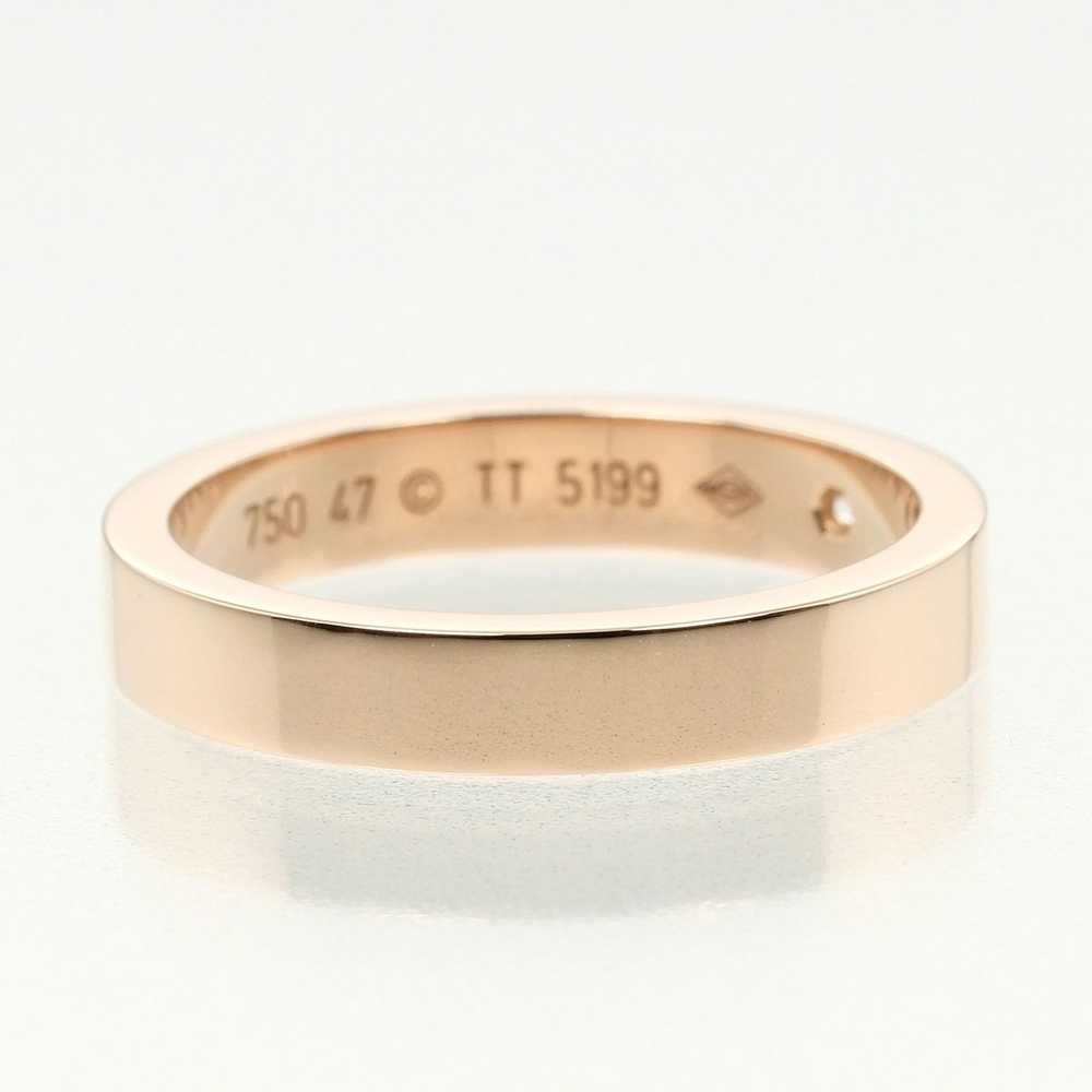 Cartier Cartier C de Engraved size 7 Ring K18PG P… - image 6