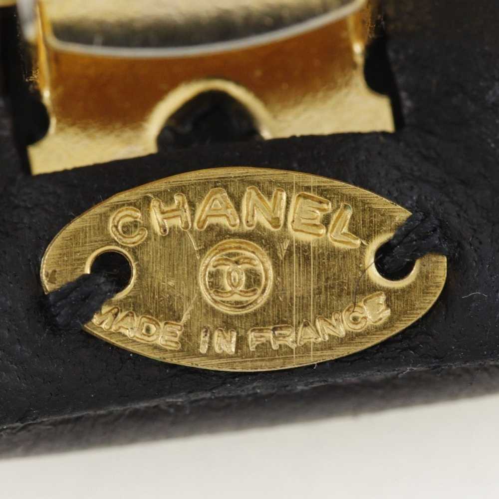 Chanel Chanel Turnlock Barrette Coco Mark Calfski… - image 7