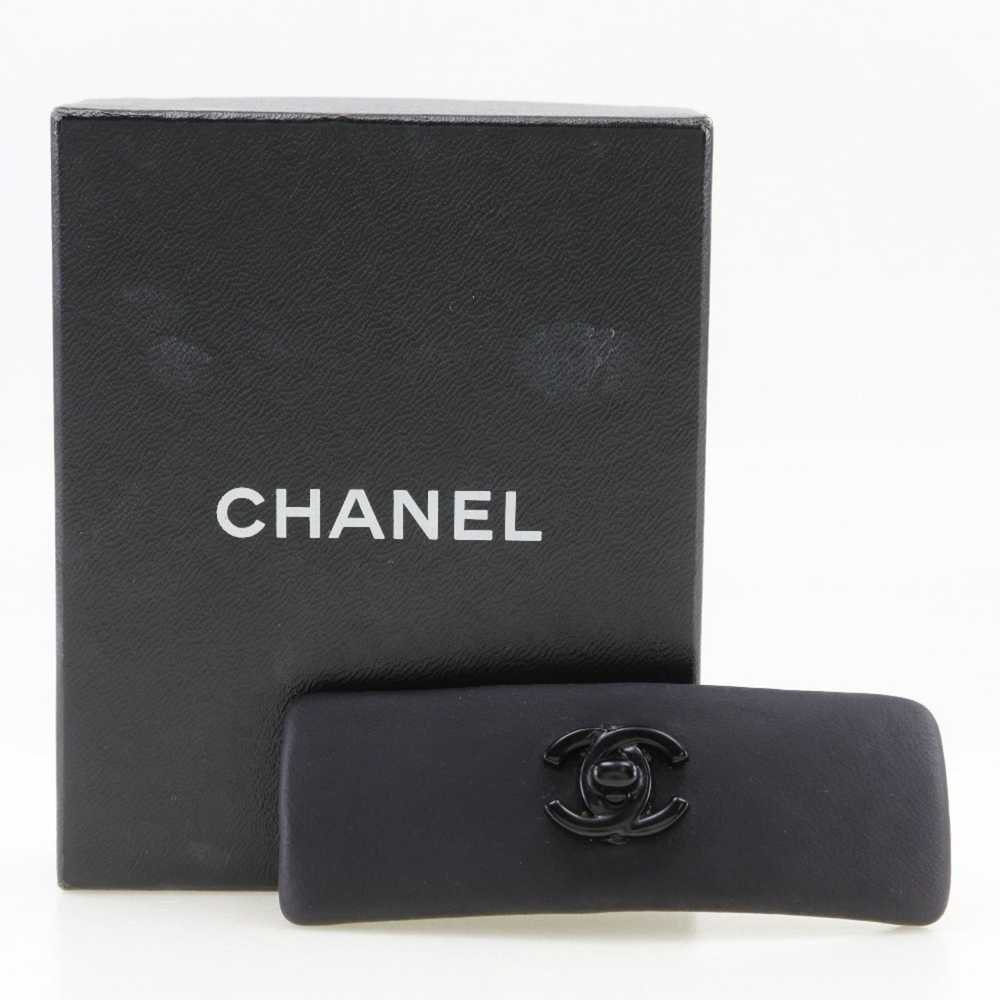 Chanel Chanel Turnlock Barrette Coco Mark Calfski… - image 8