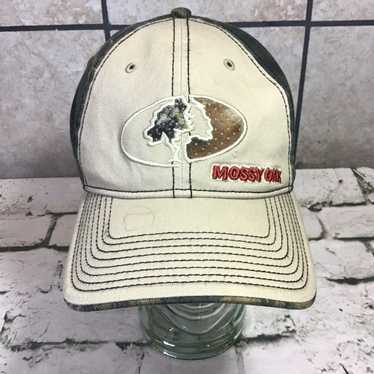 Vintage Mossy Oak Proflex Hat Sz L-XL 2 Tone Camo… - image 1