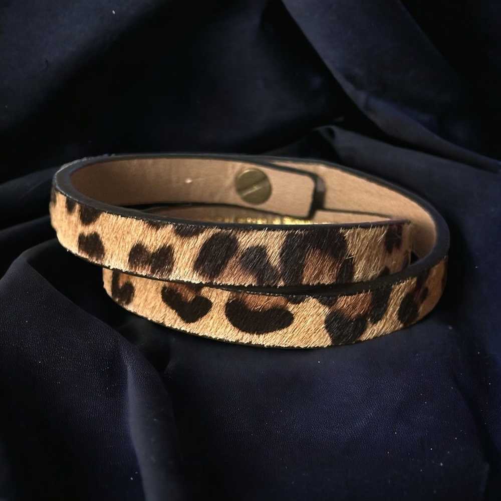 Express Express leopard print wrap bracelet - image 1