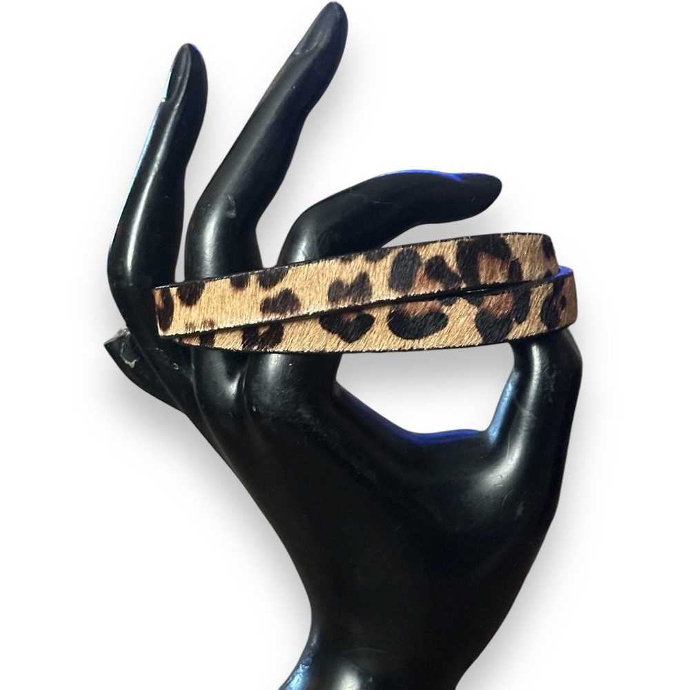 Express Express leopard print wrap bracelet - image 3