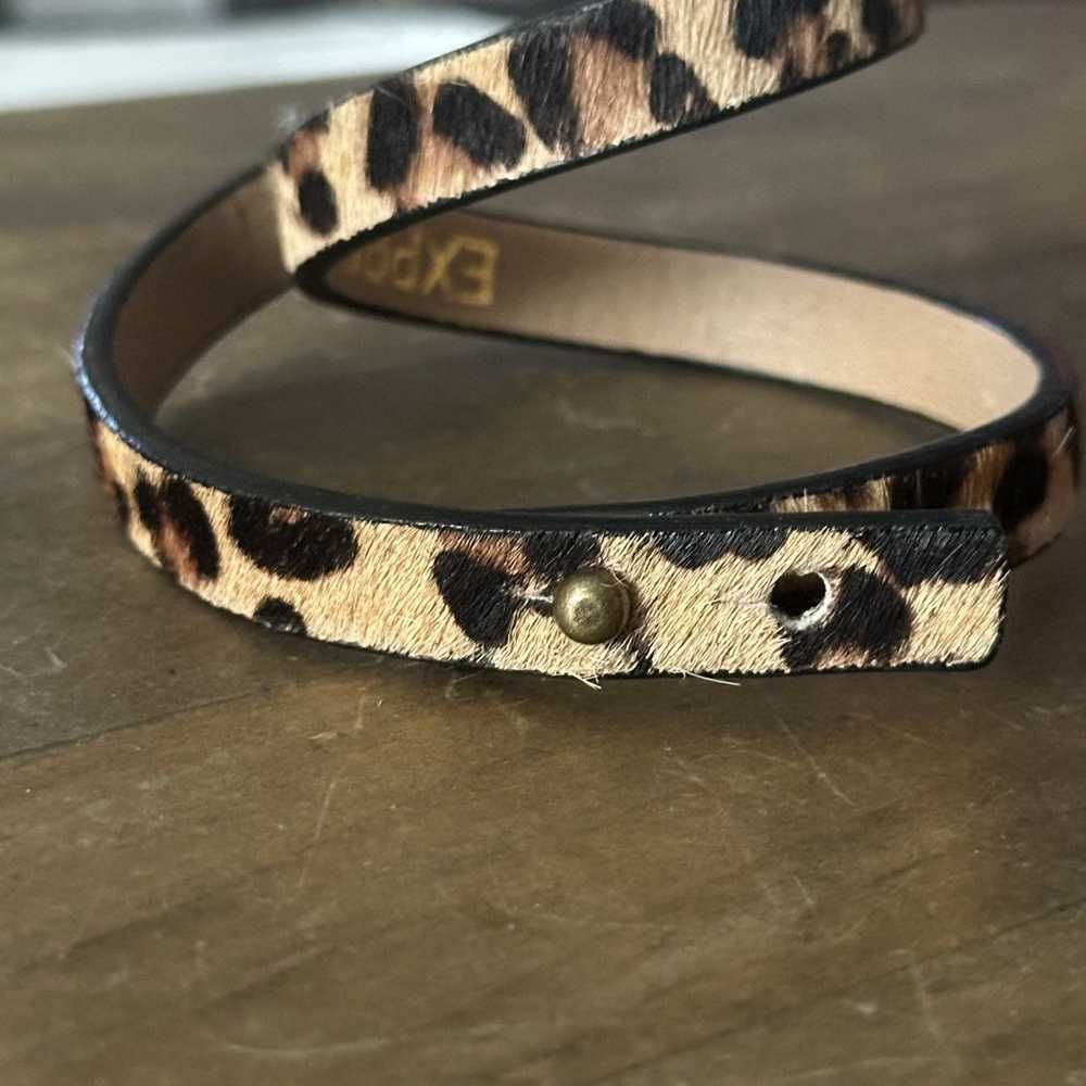 Express Express leopard print wrap bracelet - image 4