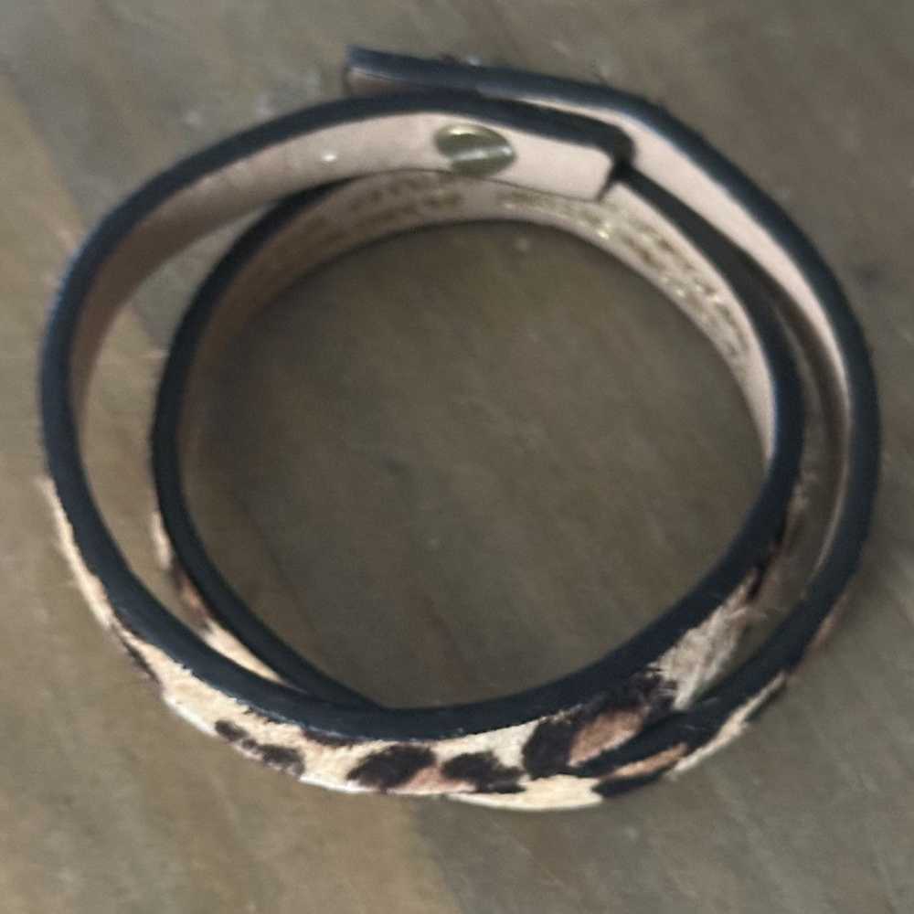 Express Express leopard print wrap bracelet - image 6