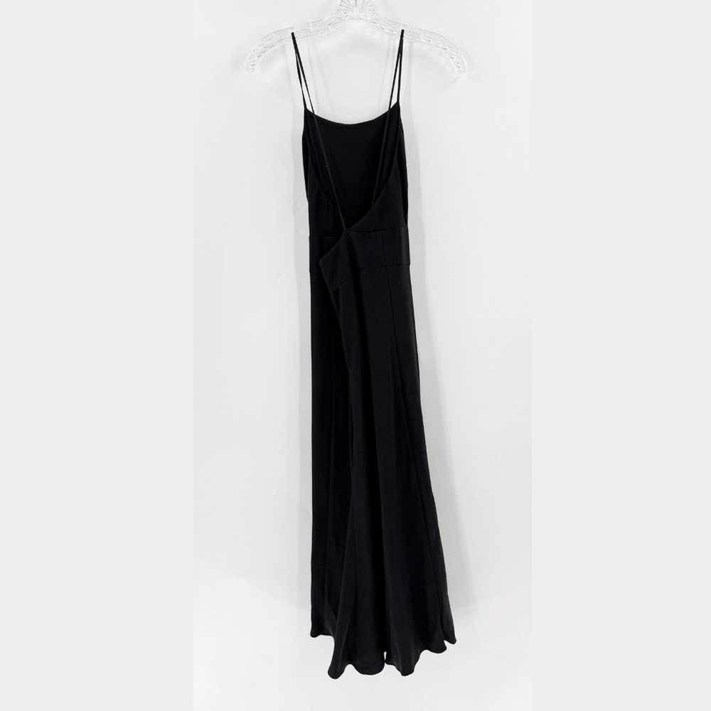 J. Crew Black Spaghetti Straps Open Crisscross Ba… - image 2