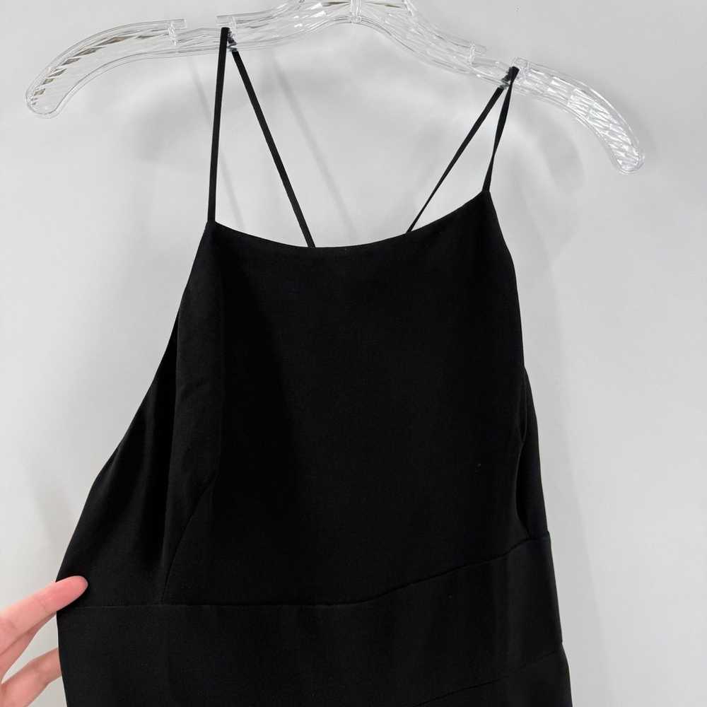 J. Crew Black Spaghetti Straps Open Crisscross Ba… - image 3