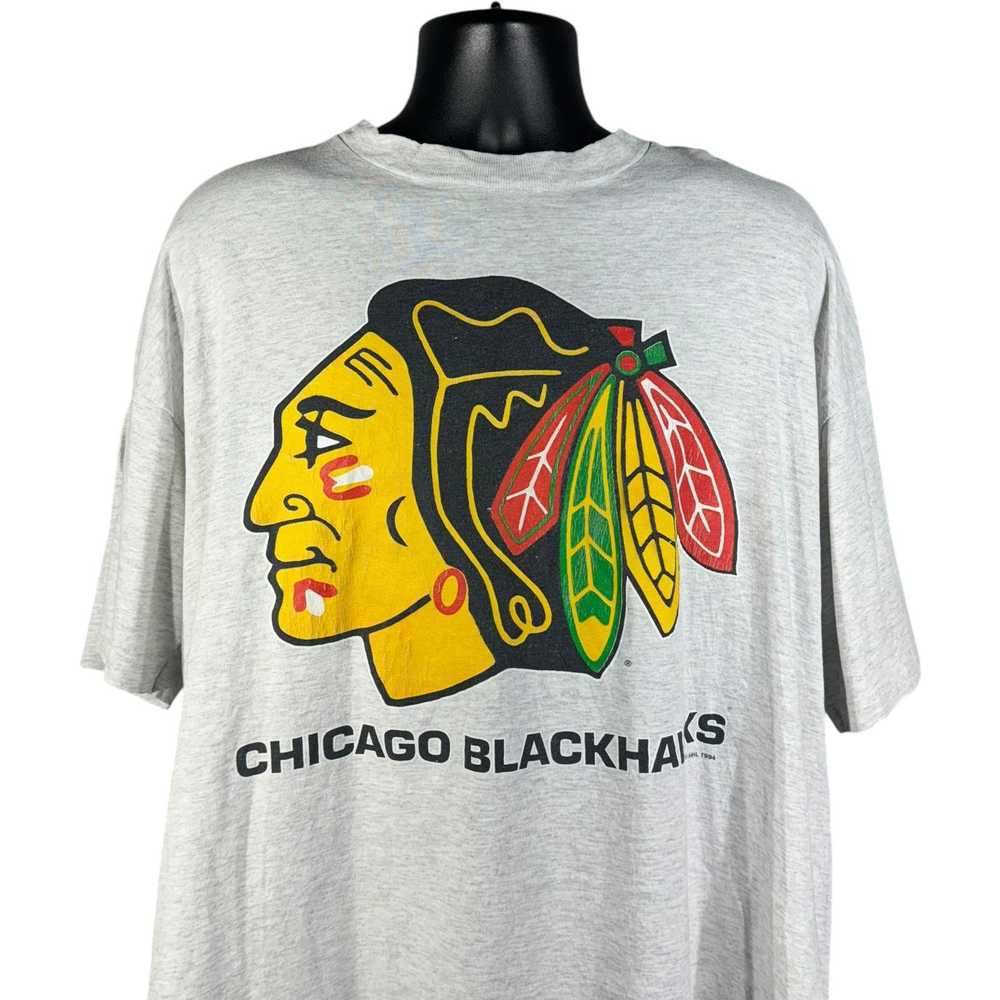 Vintage Vintage Chicago Blackhawks NHL Tee 1994 - image 2