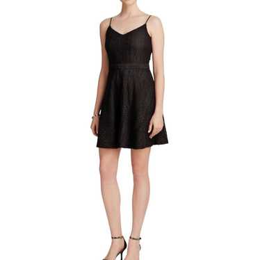 Joie Black Viernan Geo Lace Dress Large