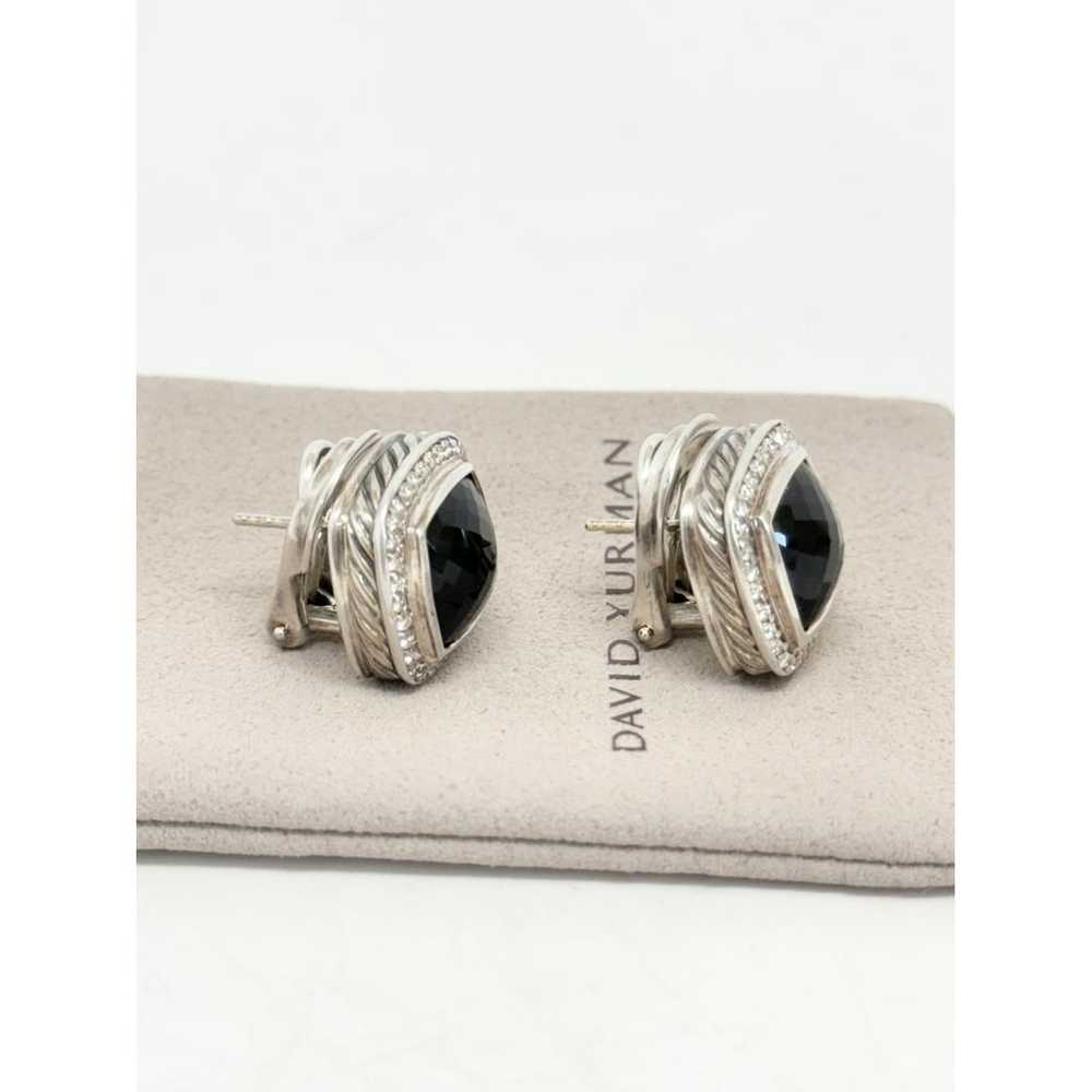 David Yurman Silver earrings - image 3