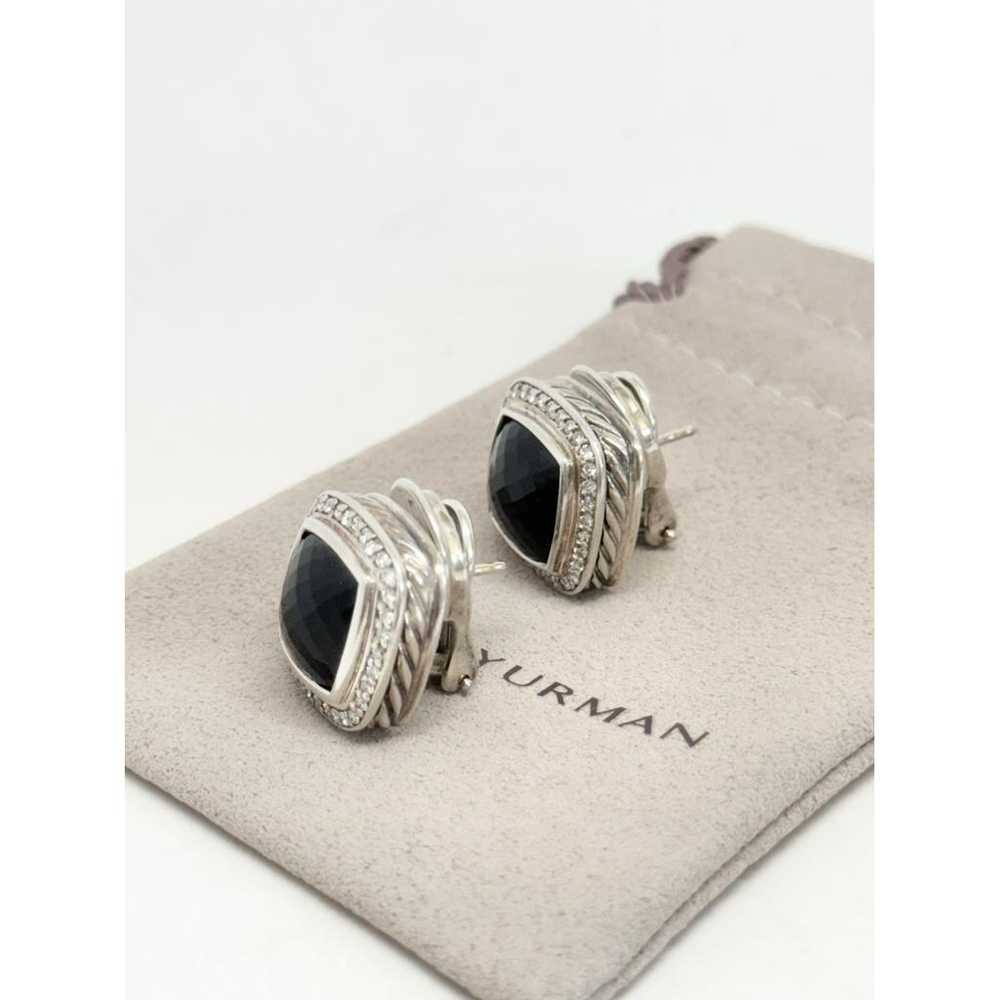 David Yurman Silver earrings - image 4