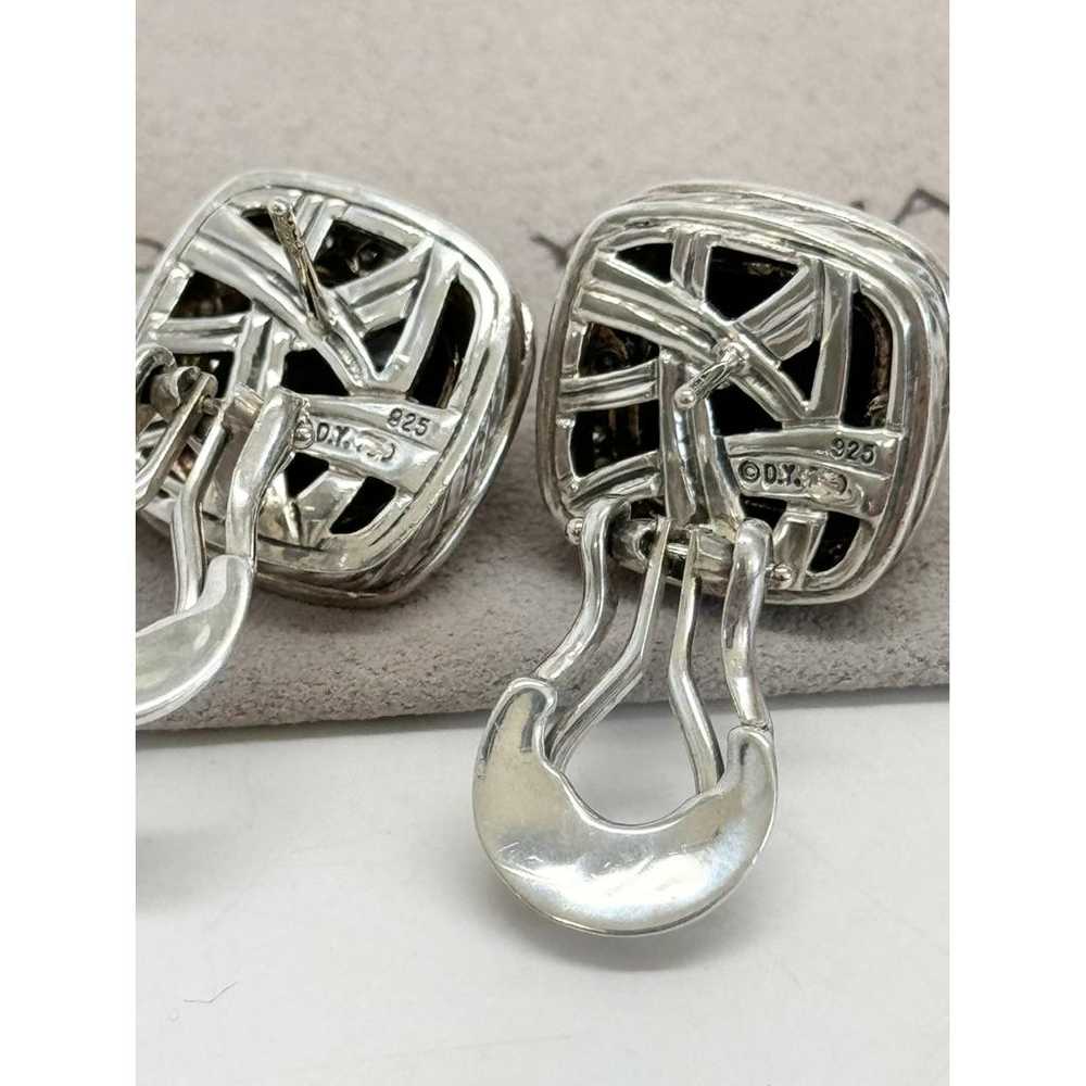 David Yurman Silver earrings - image 6