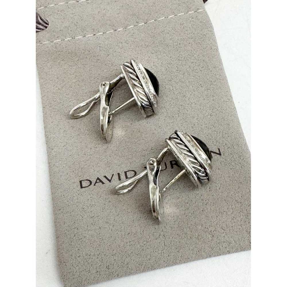 David Yurman Silver earrings - image 8