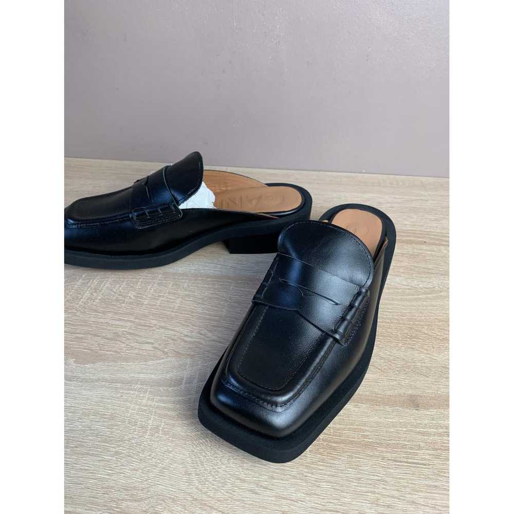 Ganni Leather mules & clogs - image 2