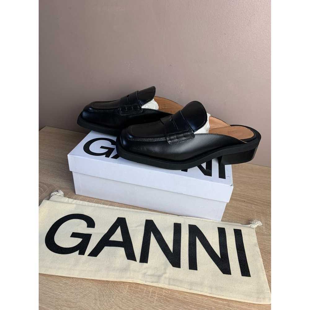 Ganni Leather mules & clogs - image 6