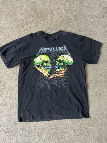 Vintage METALLICA PUSHEAD Death is Pain Shirt dbl sided outlets well faded