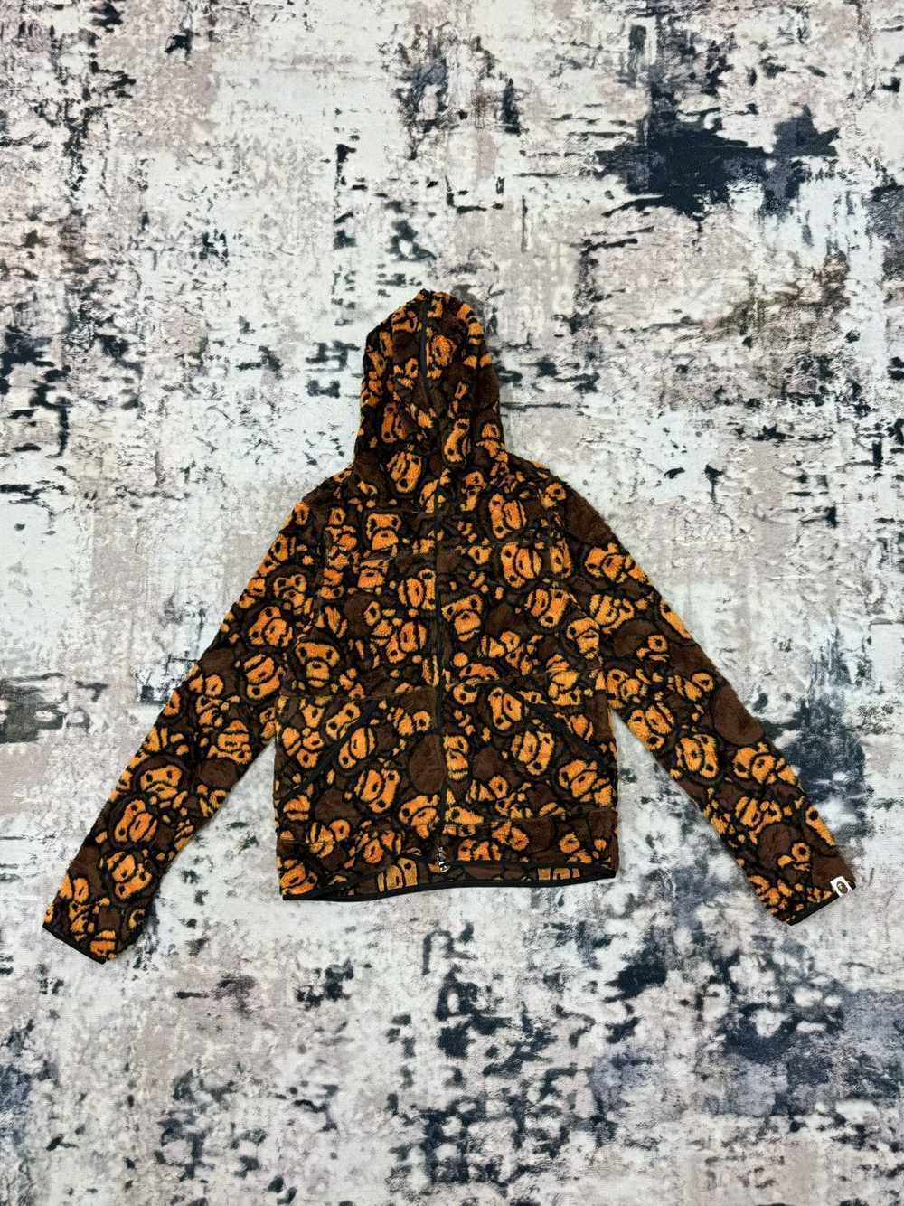 Bape Bape Baby Milo All Over Print Full Zipper Fl… - image 5