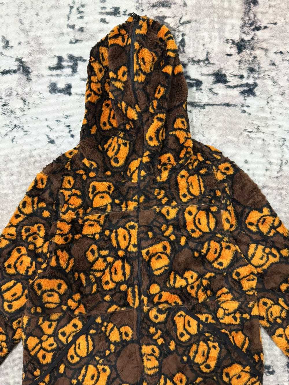 Bape Bape Baby Milo All Over Print Full Zipper Fl… - image 6