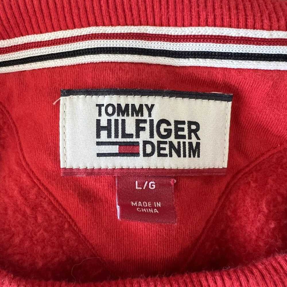 Vintage Tommy Hilfiger Denim Sweatshirt Adult Lar… - image 3