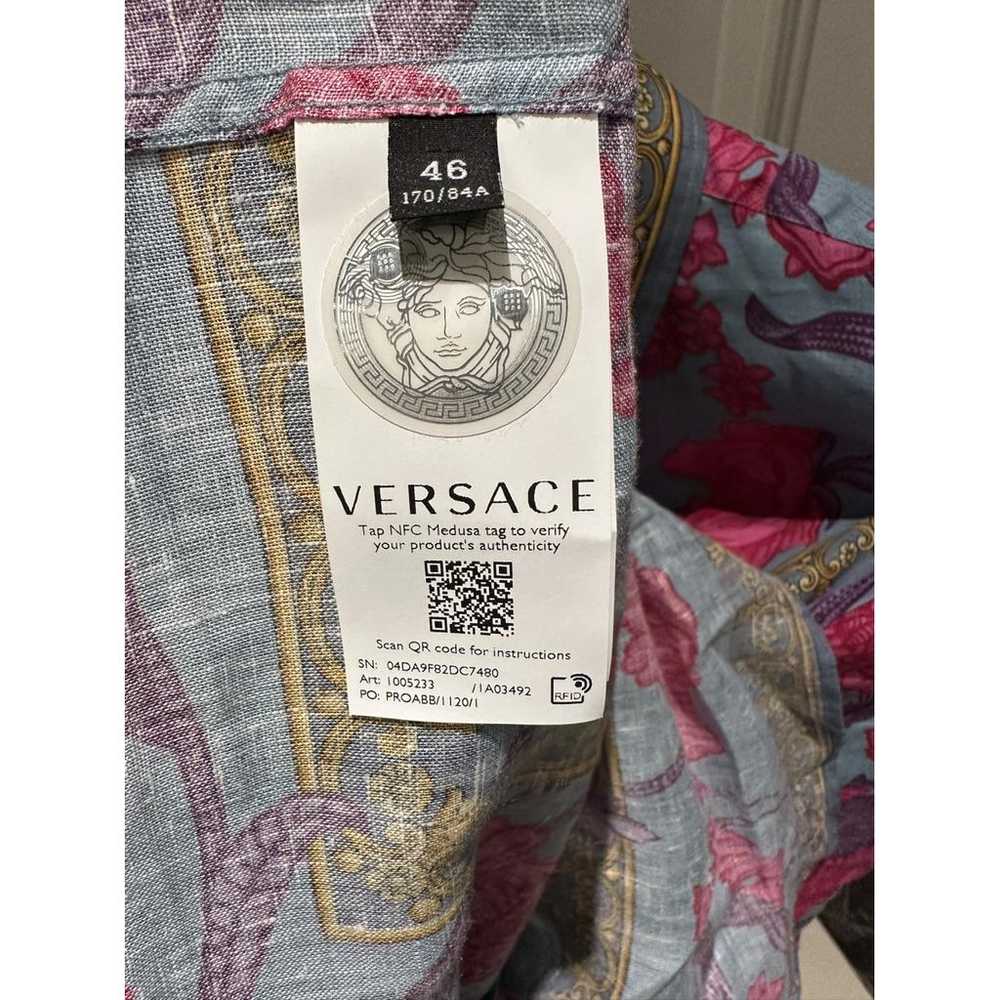 Versace Linen shirt - image 2