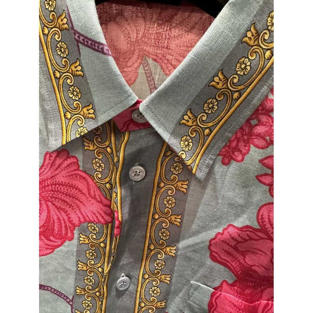 Versace Linen shirt - image 3