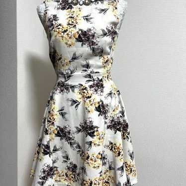 Snidel Flower Print Sleeveless Dress - image 1