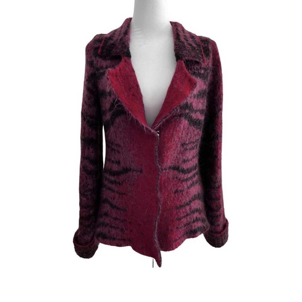 Roberto Cavalli Wool cardi coat - image 2