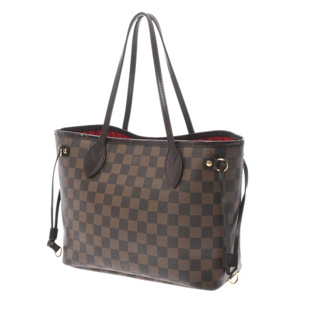 Louis Vuitton Neverfull leather handbag - image 2