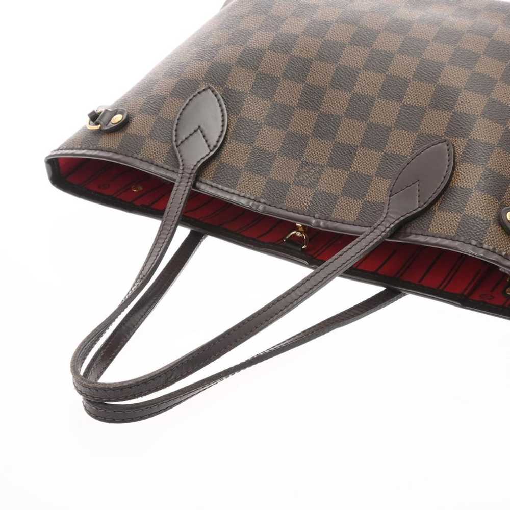 Louis Vuitton Neverfull leather handbag - image 3