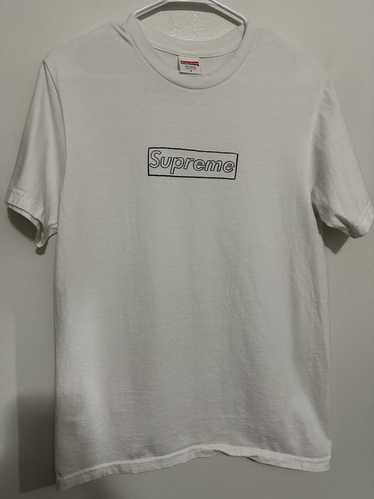 Kaws × Supreme Supreme KAWS Chalk Logo Tee