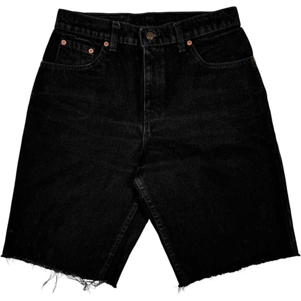 Levi's Women's Vintage Levi's 550 Cut Off Denim S… - image 1