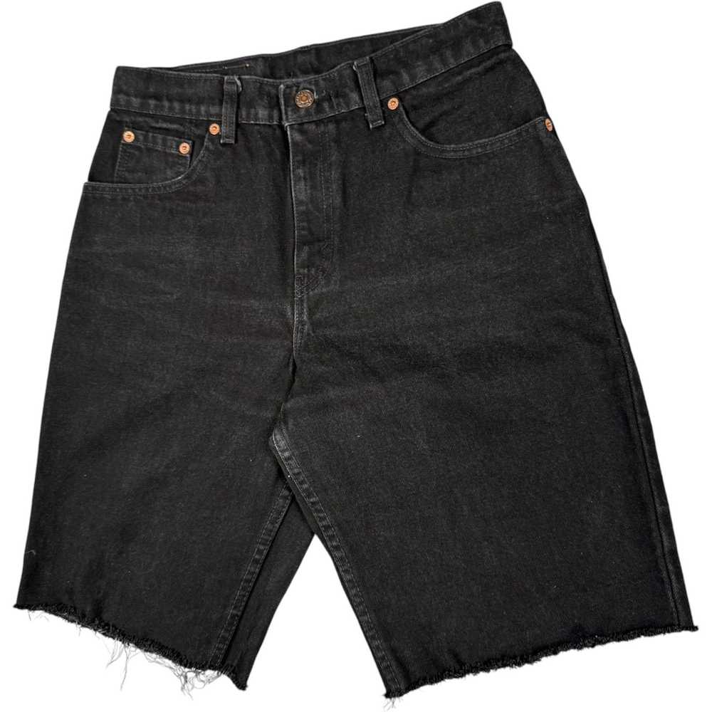 Levi's Women's Vintage Levi's 550 Cut Off Denim S… - image 3