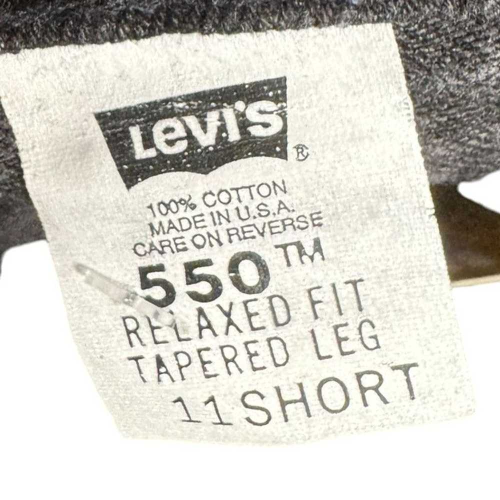 Levi's Women's Vintage Levi's 550 Cut Off Denim S… - image 8