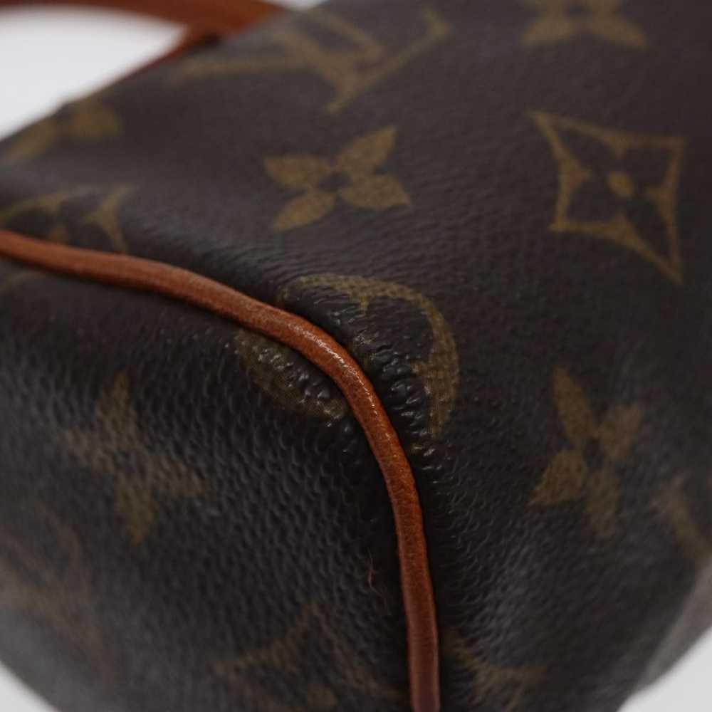 Louis Vuitton Mini Speedy Brown Canvas Handbag (P… - image 6