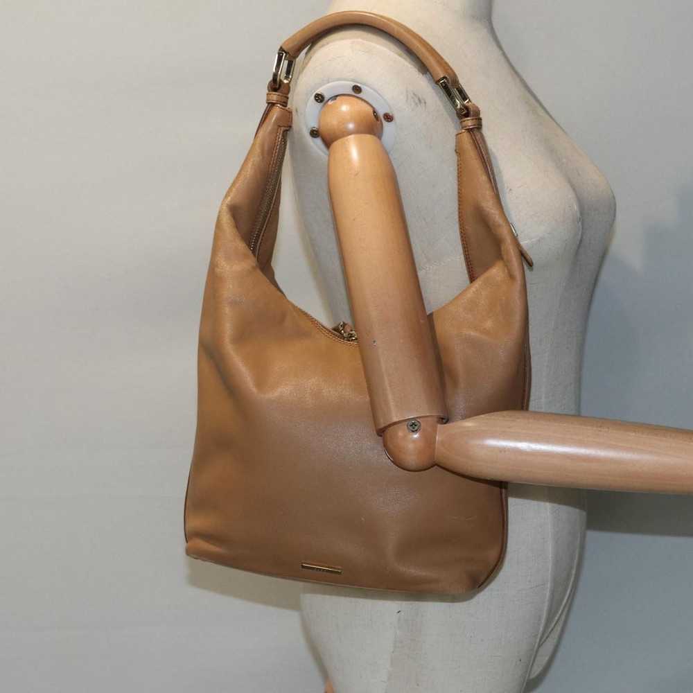 Gucci Hobo Brown Leather Shoulder Bag (Pre-Owned) - image 11