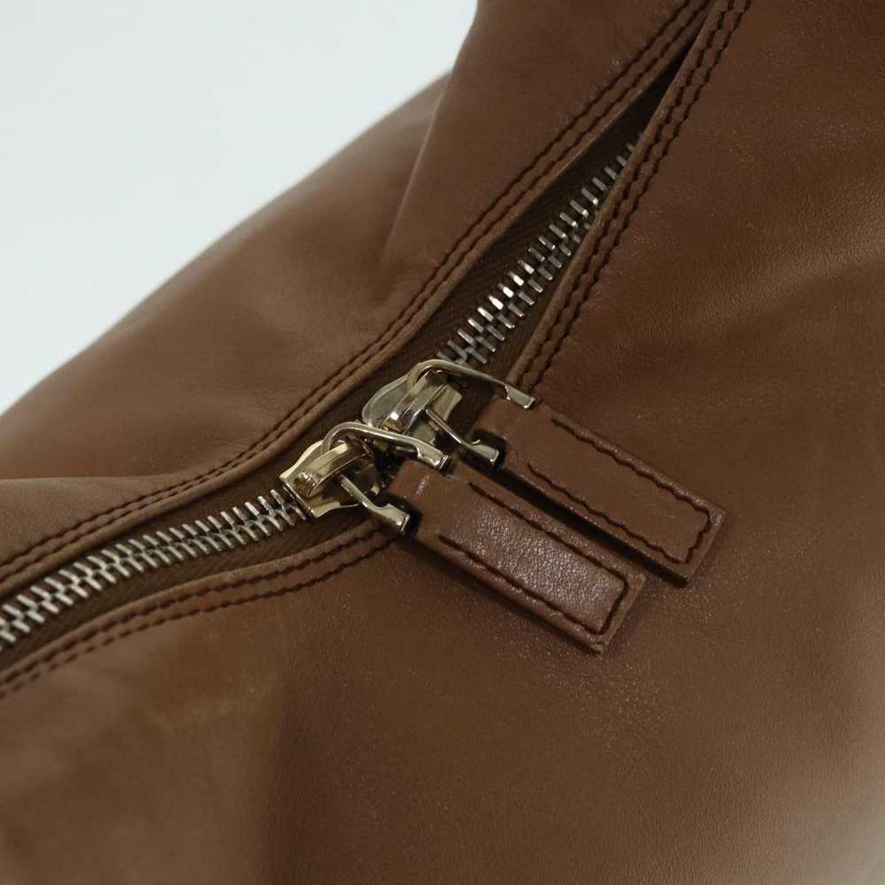 Gucci Hobo Brown Leather Shoulder Bag (Pre-Owned) - image 6