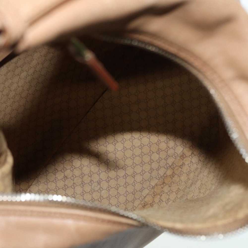 Gucci Hobo Brown Leather Shoulder Bag (Pre-Owned) - image 7