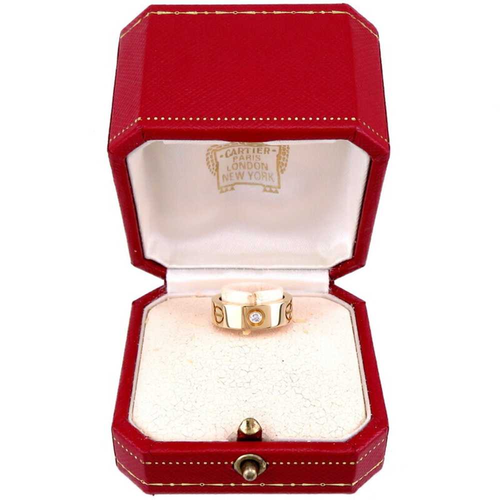 Cartier Cartier #47 3P Diamond Love Ladies Ring B… - image 9