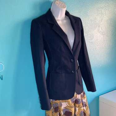 Luisa Beccaria Luisa Spagnoli Navy Blazer Size 40 