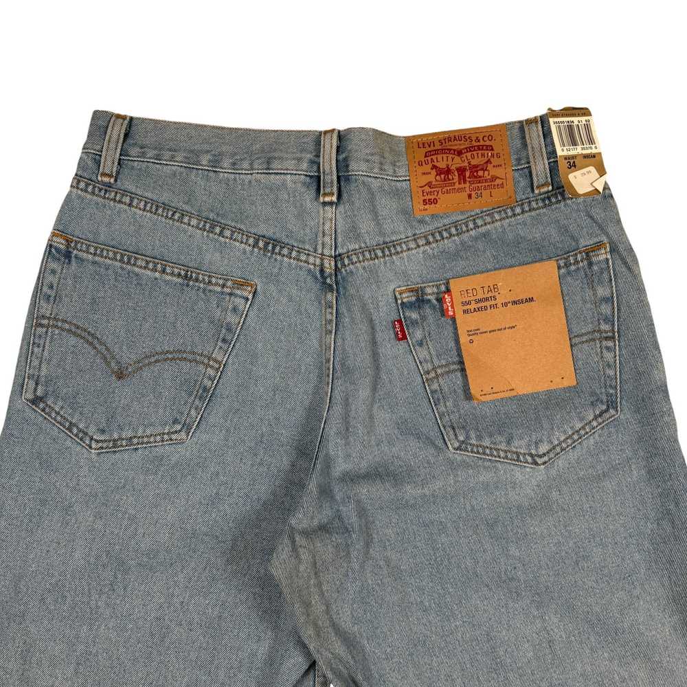 Levi's Vintage NWT Levi's 550 Denim Shorts 34 - image 6