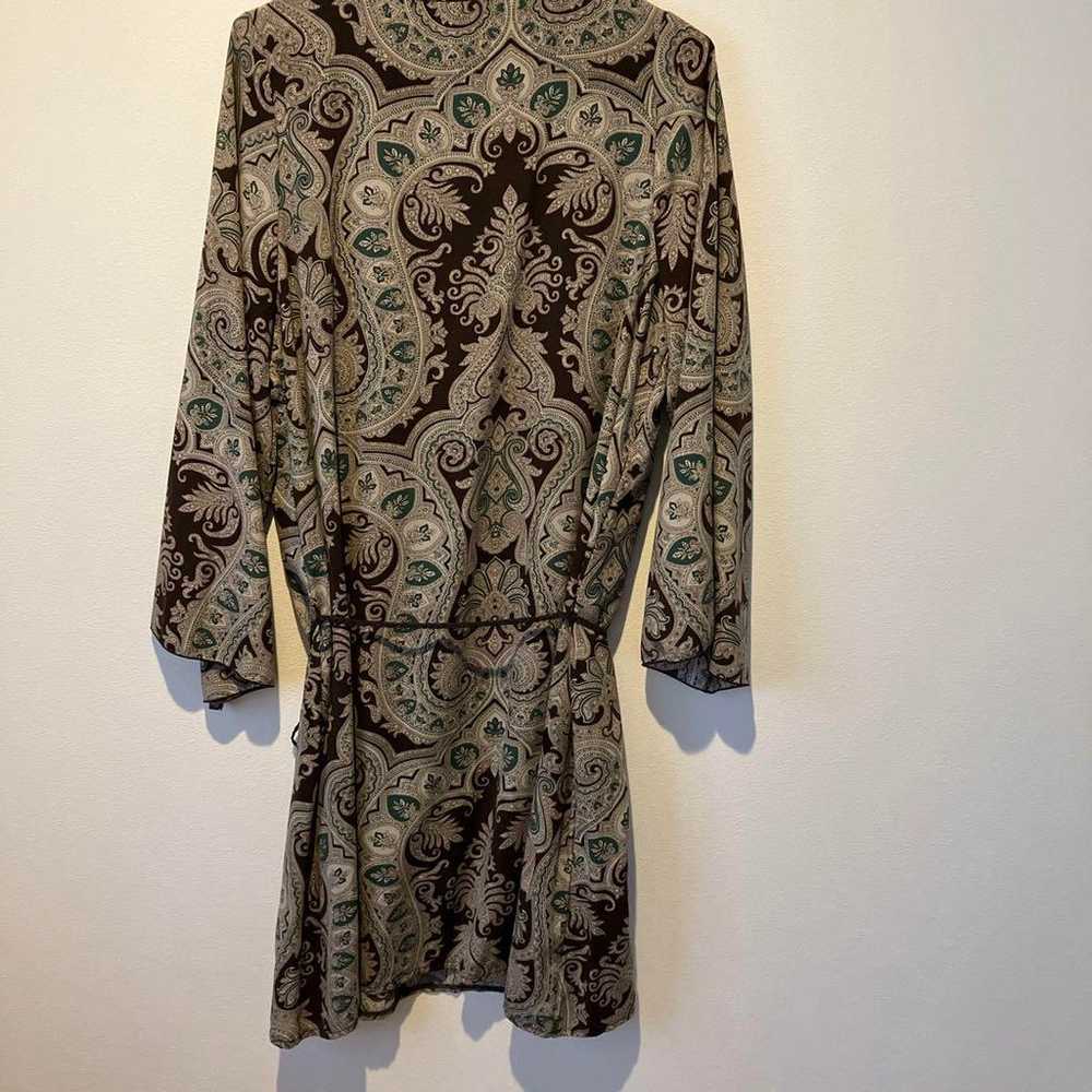 Tunic dress vintage paisley. - image 2