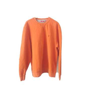 Izod Mens XXL TTG Orange Long Sleeve Pullover Swe… - image 1