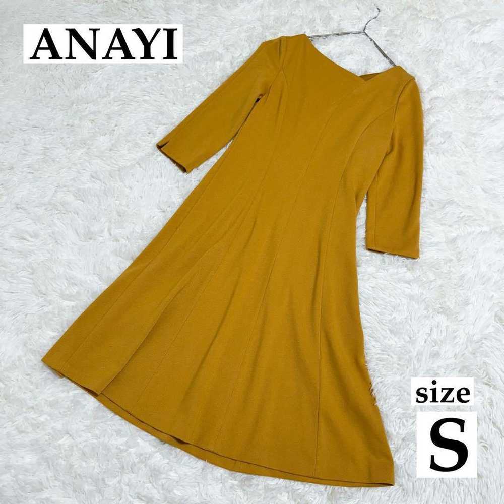 【Excellent Condition】ANAYI Knee-length One Piece … - image 1