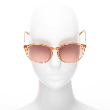 The Row THE ROW Linda Farrow brown ombre acetate … - image 1