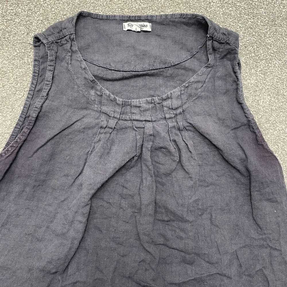 Rosemarine Dress Adult Large Gray Linen Tank Slee… - image 2