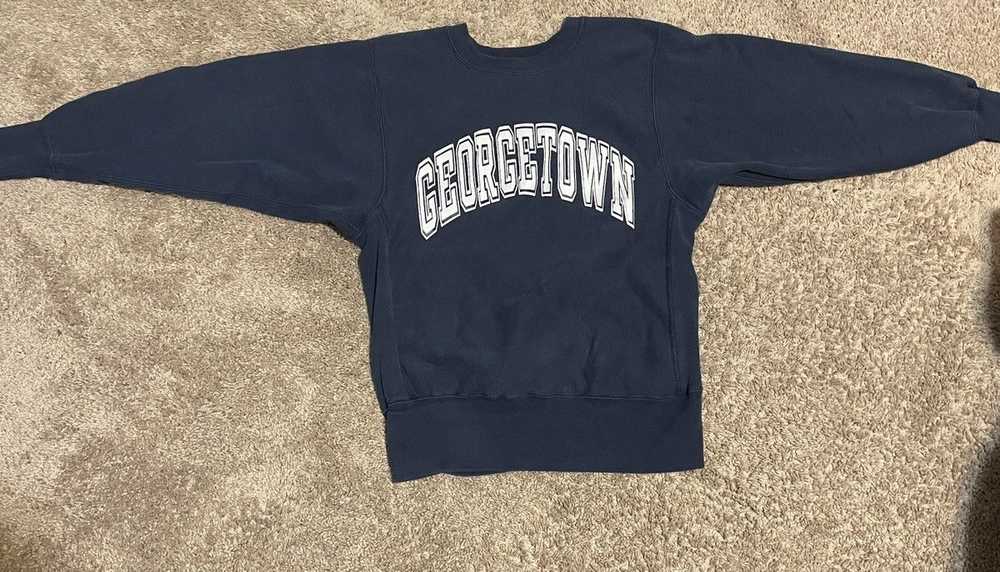 Champion 90s Reverse Weave Georgetown Sweater - image 3