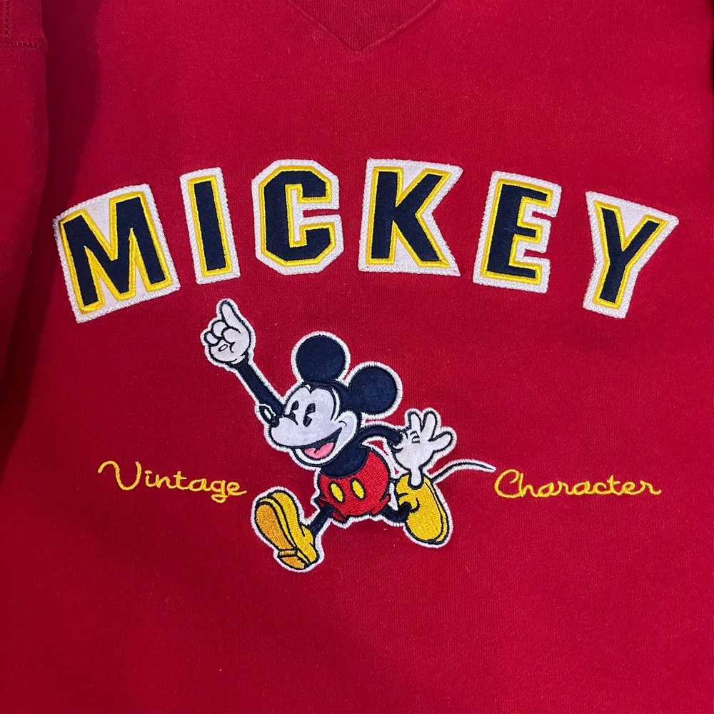 Disney × Vintage Vintage Disney Mickey Mouse crew… - image 2