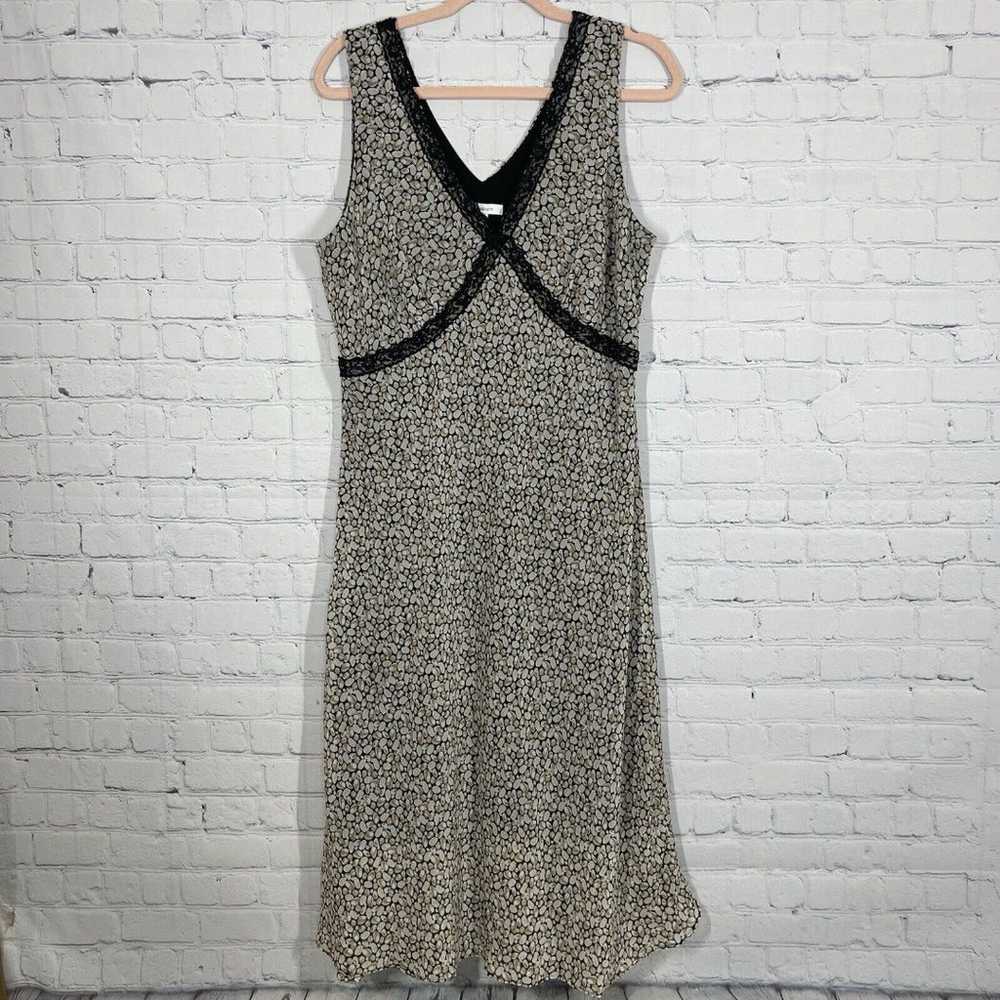 Vintage Dressbarn Midi Dress Women Size 16 Babydo… - image 1