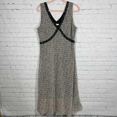 Vintage Dressbarn Midi Dress Women Size 16 Babydo… - image 1