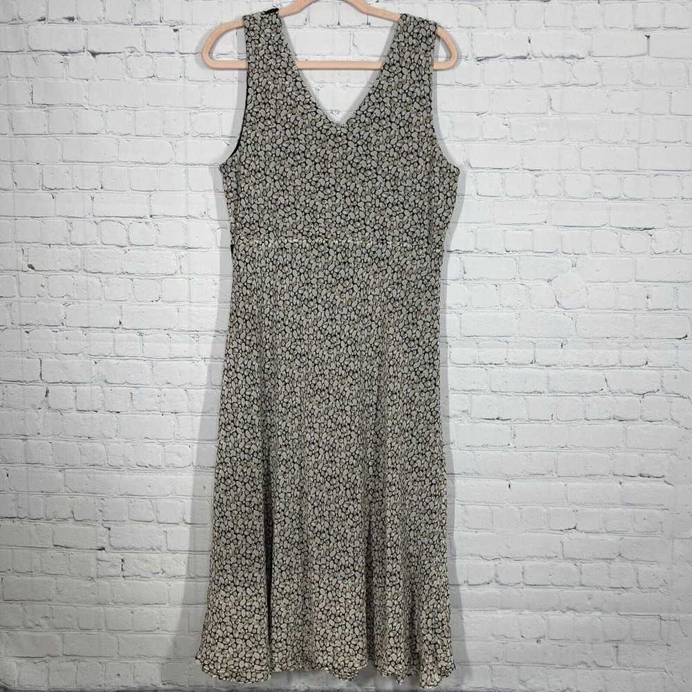 Vintage Dressbarn Midi Dress Women Size 16 Babydo… - image 2